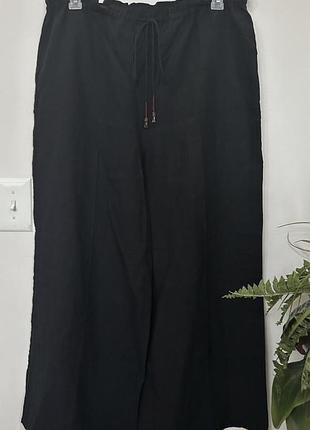 Льняні штани zara