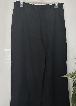 Льняні штани zara 3