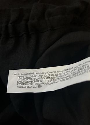 Льняні штани zara 5