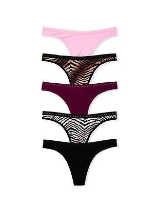 Набір трусиків victoria’s secret, 5шт😍стрінги