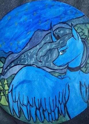 My little pony полотно принцеса луна