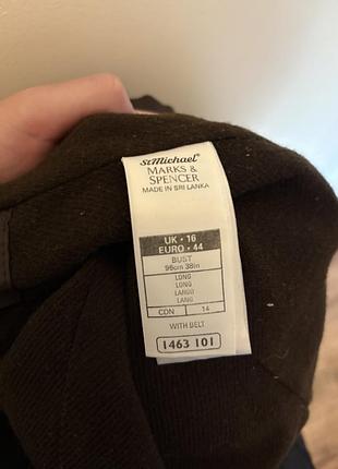 Плащ жіночий marks&spencer коричневий 4