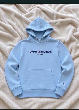 Худі як tommy hilfiger блакитне