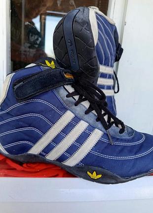 Кросівки чоловічі adidas originals мотокросівки сині, розмір 42