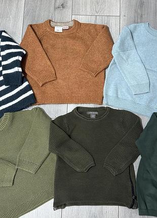 Набір кофтинок светрів zara h&m 92