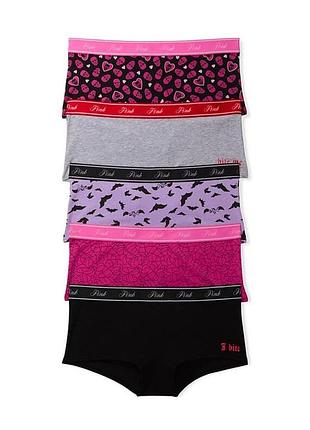 Набір трусиків victoria’s secret, 5шт😍 гелловін хелловін