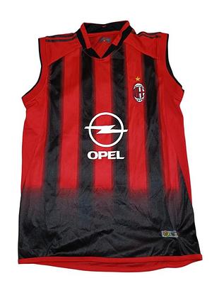 Футбольна безрукавка fc milan