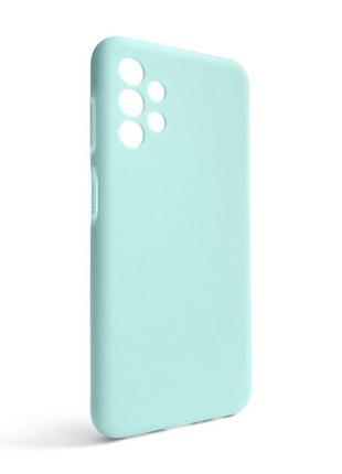 Чехол силиконовый для samsung galaxy a13 4g/a135 2022 бирюзовый чехол-накладка без логотипа sku_stcom_2710000239192