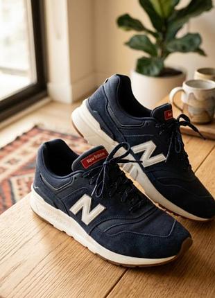 Кроссовки new balance 997h navy blue оригинал (cm997hda) - размер 44 (28 см)