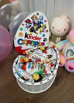 Подарунковий бокс kinder, ferrero, raffaello 8