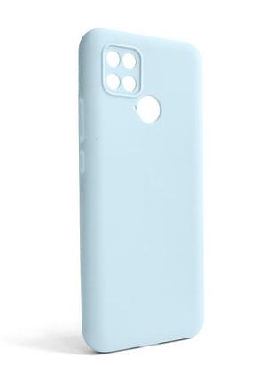 Силіконовий чохол для xiaomi poco c40 блакитний без логотипу захисна накладка для смартфона sku_stcom_2710000251262