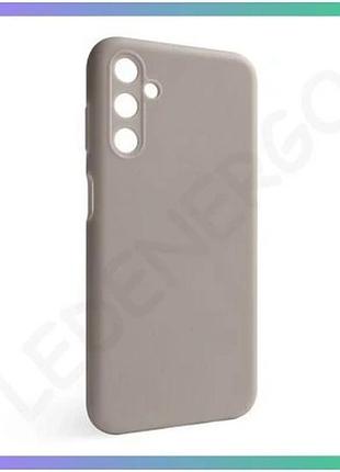Силиконовый чехол для samsung galaxy m14 5g/m146 2023 серый накладка для смартфона без логотипа sku_27 sku_stcom_2710000273868