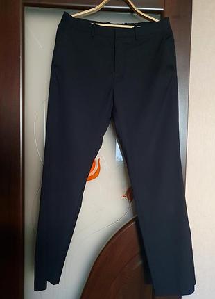 Чорні чоловічі брюки h&m  us 34,  s-m в ідеалі