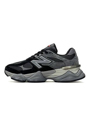 Мужские кроссовки new balance 9060 grey black