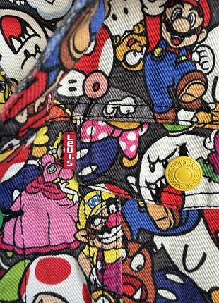 Куртка підліткова levi’s x super mario різнокольорова розмір l