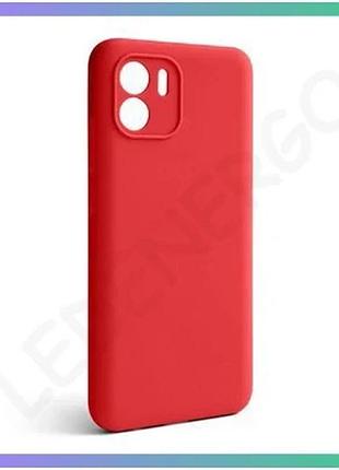 Чехол full silicone case для xiaomi redmi a1 красный силиконовая накладка без логотипа для смартфона s sku_stcom_2710000265764