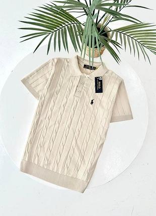 Футболка вязаная polo ralph lauren