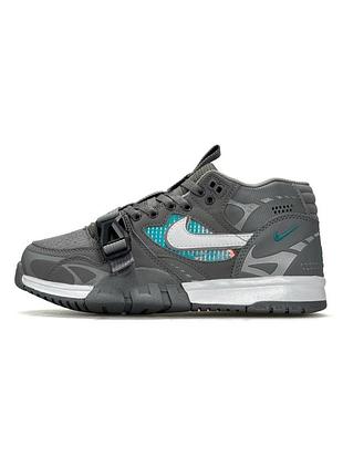 Кросівки чоловічі nike air trainer 1 sp utility grey white