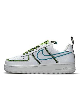 Кроссовки мужские nike air force 1 '07 prm worldwide pack white sky