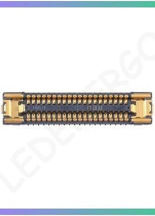 Роз'єм підключення дисплея samsung galaxy a51 a515 40pin оригінальний якісний екранний роз'єм для ремо sku_2710000277392