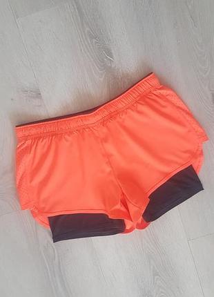 Шорты тренировочные h&amp;m разм м