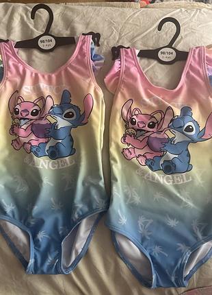 Купальник 🩱 для дівчинки 👧 3/4 роки98/104 см stitch