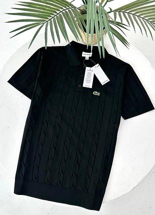 Футболка вязаная lacoste