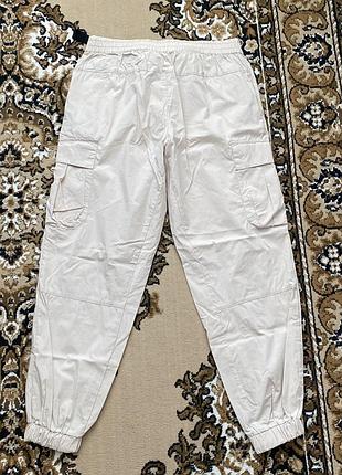 Брюки жіночі jack & jones карго бежеві 2