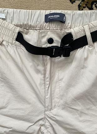 Брюки жіночі jack & jones карго бежеві 4