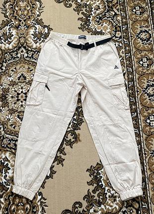 Брюки жіночі jack & jones карго бежеві