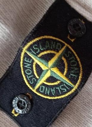 Светр чоловічий stone island бежевий 5