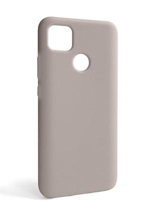 Силіконовий чохол для xiaomi redmi 9c сірий чохол-накладка без логотипу для смартфона sku_stcom_2710000242635
