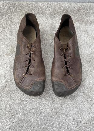 Туфлі чоловічі вінтажні clarks momo spirit 2 коричневі, розмір 42-43, демісезонні