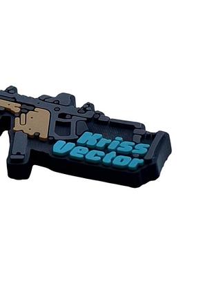 Мини пвх патч (шеврон) "kriss vector" 2