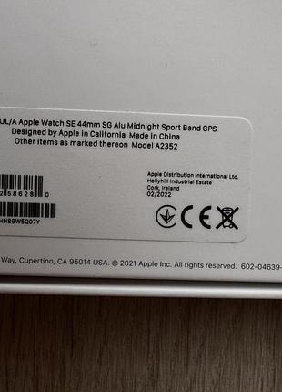 Смарт-годинник apple watch se 44mm 6