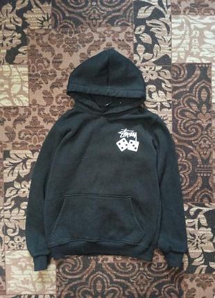 Кофта чоловіча stussy чорна, розмір m