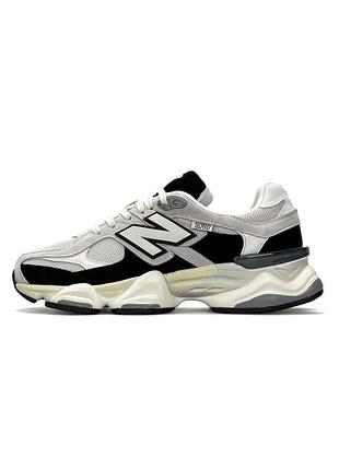 Мужские кроссовки new balance 9060 light grey black
