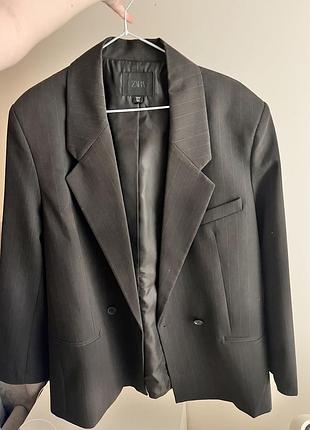 Піджак zara оверсайз м