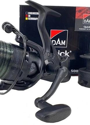 Котушка dam runshift 3l 4000 fs з ліскою camo 10lb