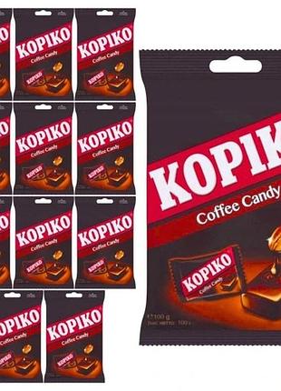 Набір 12 штук цукерок kopiko кавові 100 г шт. 12 штук