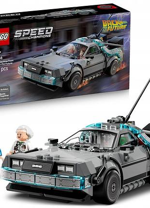 Lego speed champions 77256 транспортний засіб часу повернення до майбутнього