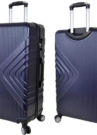 Велика подорожня валіза з abs sunbag модель apus 8082 кольори