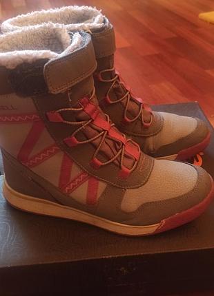 Сапоги зимние merrell 35р. 2
