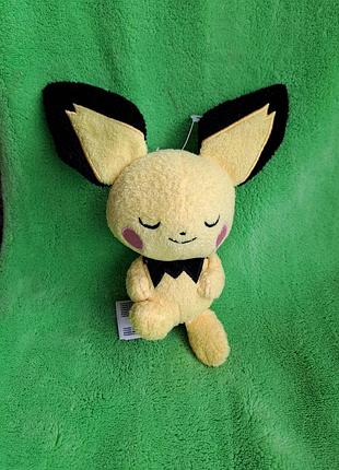 Покемон.пикача.sleeping pichu.монстр.чудик.чудовыше.мягкая грушка.мягкая игрушка.pokemon