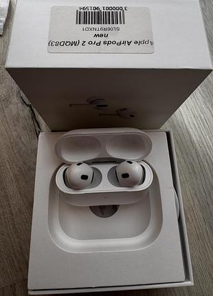 Навушники та гарнітури apple airpods pro 2 (mqd83) 2023