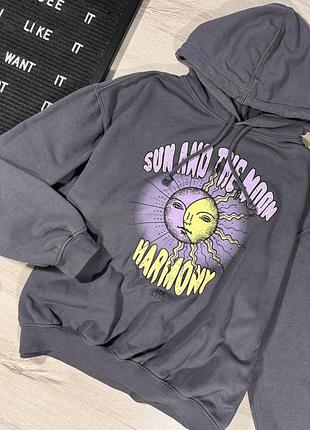 Худи с принтом h&amp;m