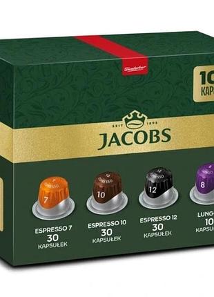 Капсули jacobs mix кава в капсулах для nespresso(r)* 90+10 кави