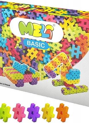 Конструктор meli basic wafle 300 ел.