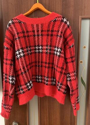 Светр жіночий теплий оверсайз, приємний до тіла