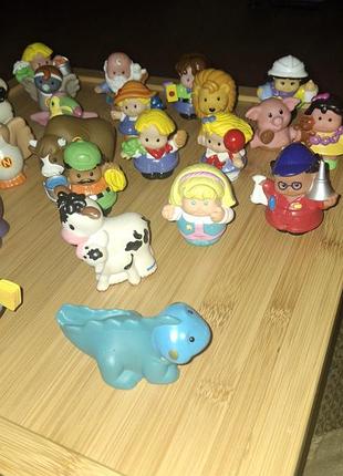 Іграшкові фігурки унісекс fisher-price little people набір люди і тварини